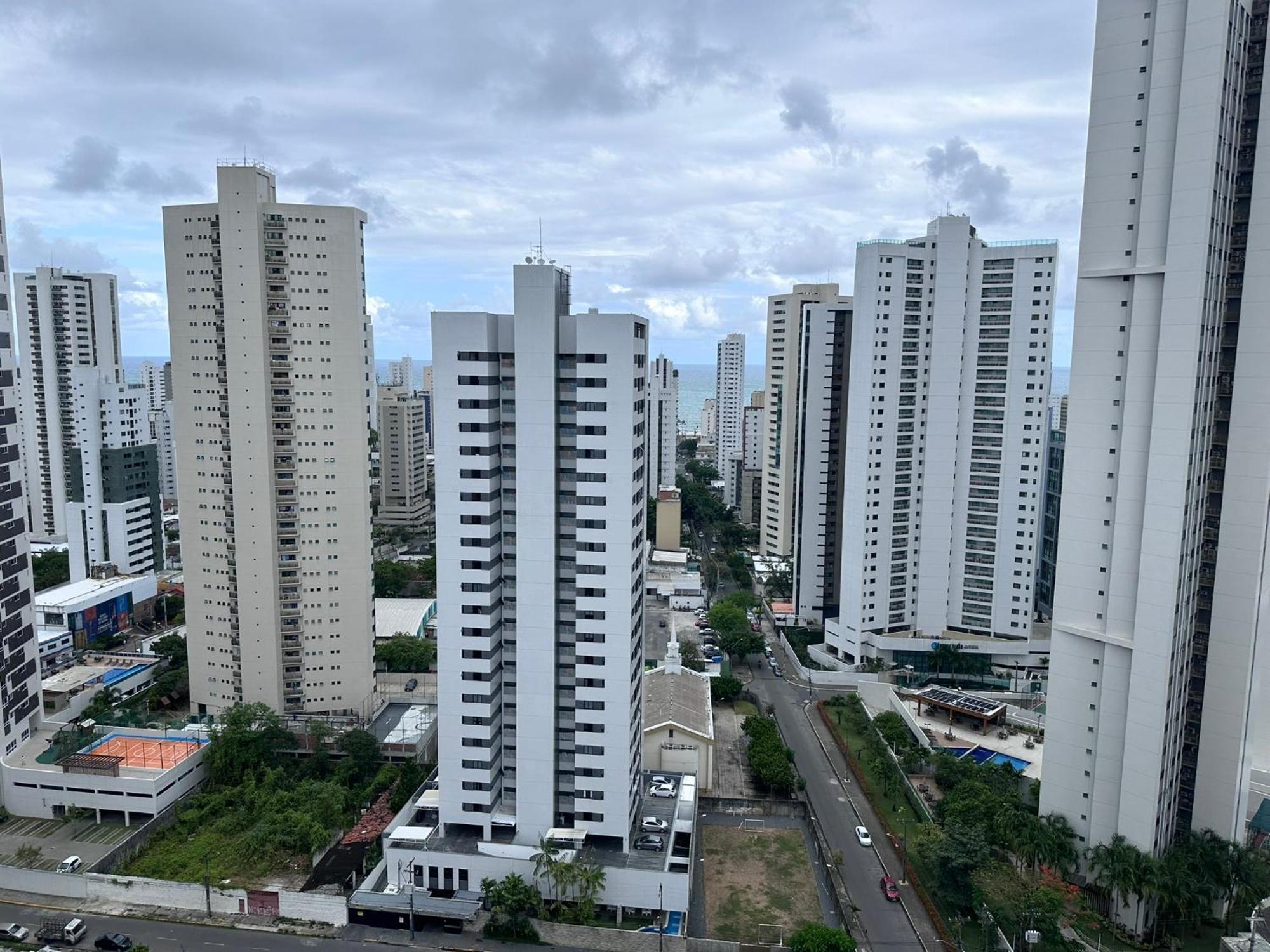 Flat - Boa Viagem Para Ate 5 Pessoas, Andar Alto Vista Mar, Piscina, Wifi 500Mbps, เฮซิเฟ ภายนอก รูปภาพ